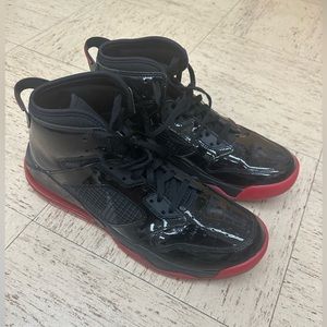 Nike Air Jordan 270 Mars Bred Black Patent Leather Basketball Shoes Men’s 11.5